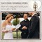 2 Pcs Wedding Vow Journals His and Hers Vow Journals for Wedding Vows Journal Wedding Day Officiant Journals 5.9 x 3.9 Inch, Bridal Shower Gifts, Wedding Keepsake, 50 Pages/Pcs (White, Black)